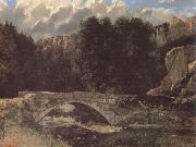 Gustave Courbet Bridge oil